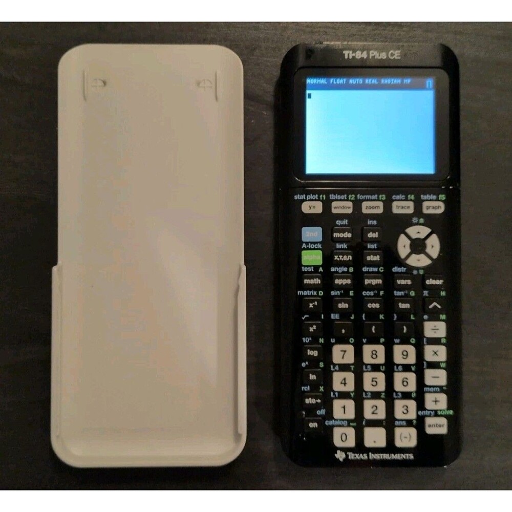Texas Instruments TI-84 Plus CE Graphing Calculator - Black